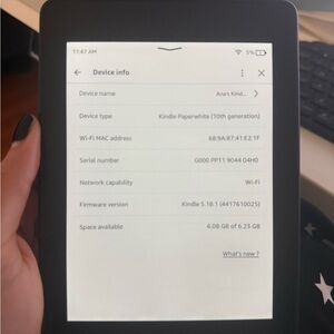 Paperwhite 10th Generation - Black